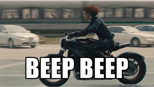 Black Widow Beep Beep