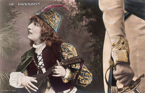 Sarah Bernhardt in Le Passant