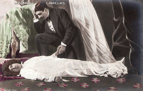 Sarah Bernhardt in La Dame aux Camélias