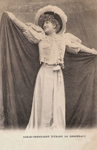 Sarah Bernhardt in Cyrano de Bergerac