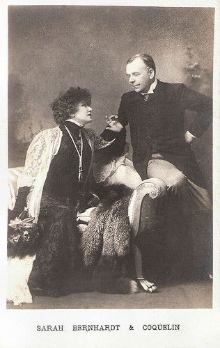 Sarah Bernhardt and Benoît-Constant Coquelin