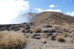 Approaching the Masaya Volcano crater