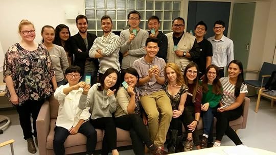 I've made it! LET 2016 new students, 17 great individuals from 12 different countries.