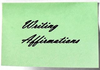 Writing Affirmations