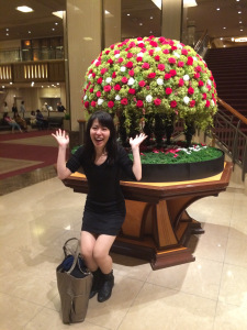 Akemi is thrilled to be here.