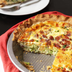 Bacon and Broccoli Quiche Good Cheap Eats