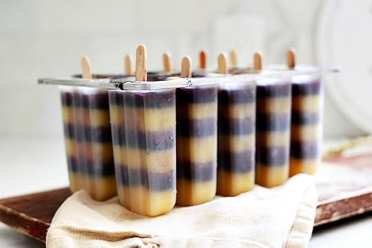 natural halloween popsicles