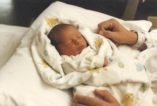 Me, newly born. I looked so young back then.