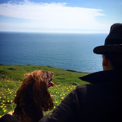 On holiday on the Dorset coast!
