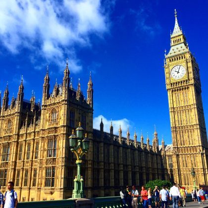 Speeding through London on my way to Edinburgh. Travelling is a great source of writing inspiration!