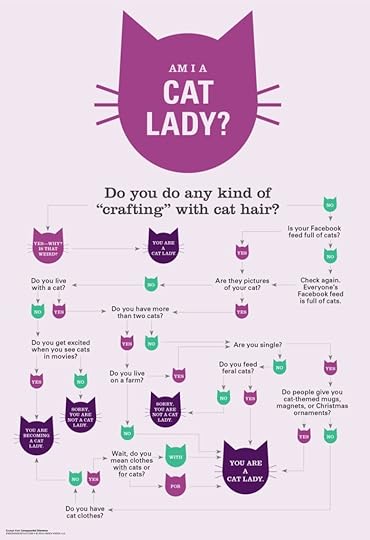Am I A Cat Lady? Funny Flowchart - Knock Knock Blog