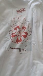 Seed Me T-Shirt by SANE Clothing (Back)