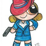 Powerpuff Girl Agent Carter
