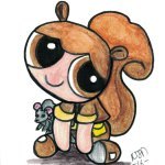 Powerpuff Mashup Squirrel Girl