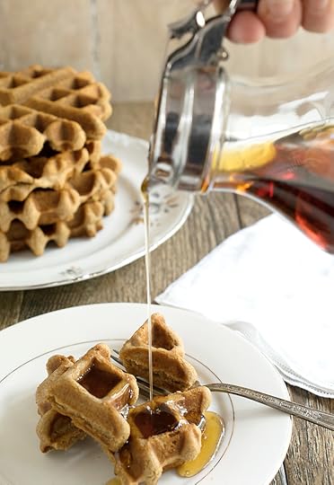 Vegan Gluten-Free Chai Teff Waffles