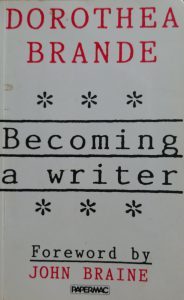 Cover of Dorothea Brande's Becoming a Writer