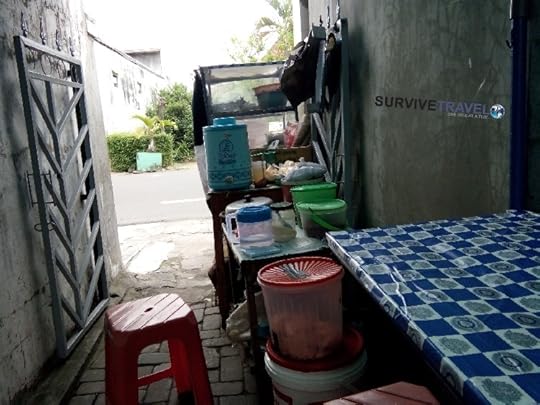 Taman Sari Water Castle Review - Alleyway Eatery - Survive Travel