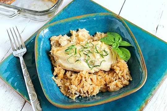 LWSL chicken rice bake plated horizontal