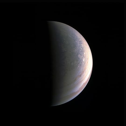 Jupiter's north polar region on August 27th, NASA/JPL