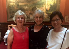 Judy, Gail & Marjorie, all of us artists