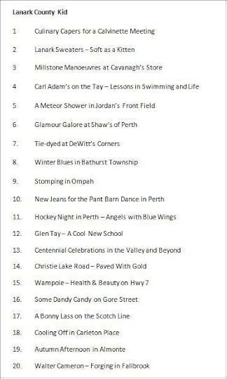 lanark-county-kid-table-of-contents