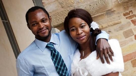Emmanuel Chidi Nnamdi and his wife Chinyery.