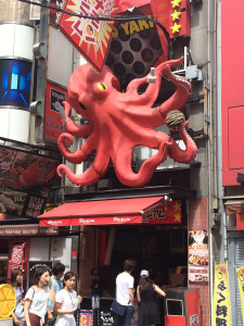 Tako-yaki restaurant.