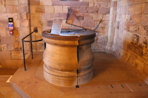 The well head in Bamburgh Castle