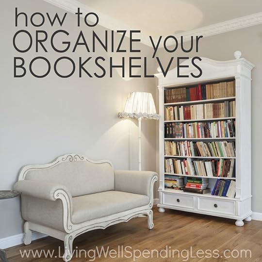 Organize Your Bookshelves Square