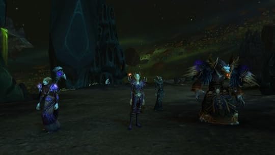 My warlock adventures with the Council of the Black Harvest in World of Warcraft: Legion