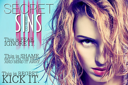 Beauty portrait redhead sexy woman with wet hair