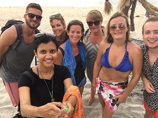 Selfie time at the beach