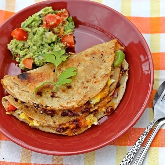 Adzuki Bean Breakfast Quesadillas