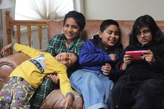 Kids with Arhant and Tavish