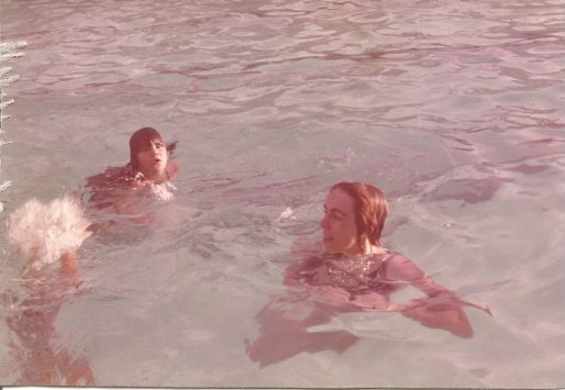 swimming at the Elks Club, Makati