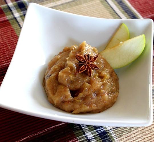 Applesauce with Dates and Star Anise