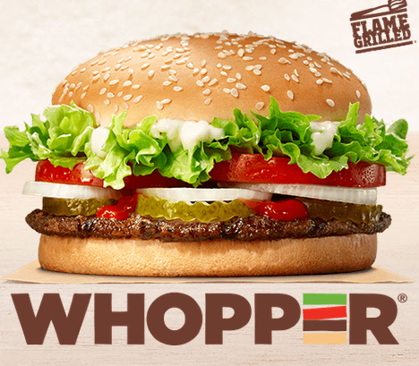 burger king franchise whopper