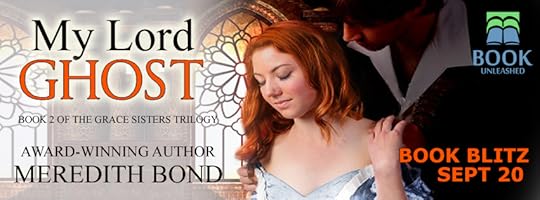Meredith Bond My Lord Ghost Release Day Blitz Graphic