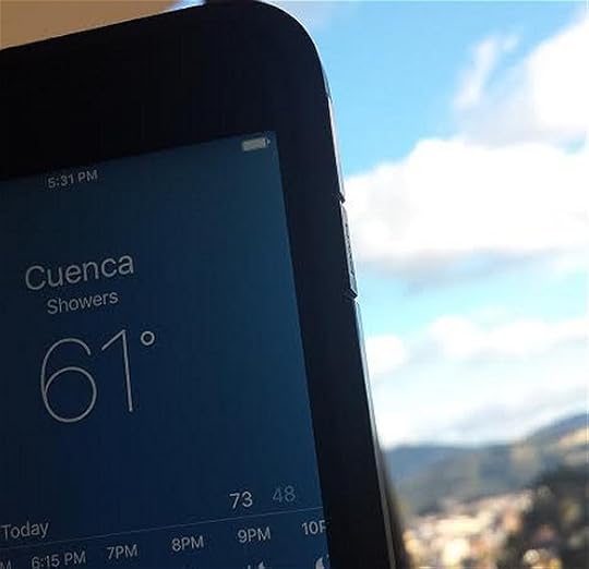 iPhone weather app