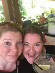 That's me plying Sarah with alcohol so she'll write me a Sesily story.