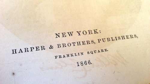 Armadale by Wilkie Collins, 1st Am. Ed. 1st Printing