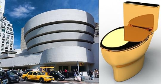 Guggenheim Gold Toilet