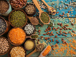 Legumes in line