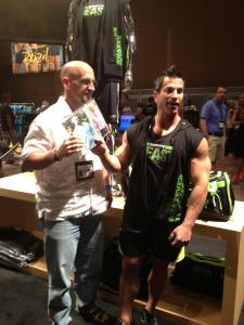Bodybeast trainer Sagi Kalev and Fat 2 Flat Coach Randy M Olson