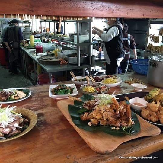 kitchen at Dageeli Tribe House Restaurant in Hualien, Taiwan