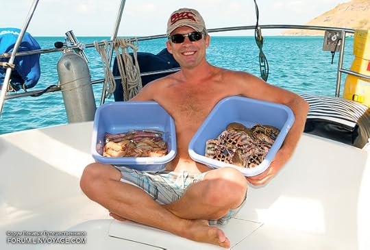 Catching a crab: A celebration.