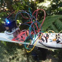 Graham Chow’s Acoustic Localization tracking device uses a pair of microphones, an analog filter and the Tiva-C to locate a target