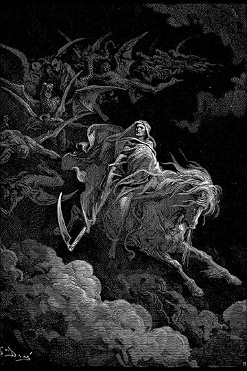 Death on the Pale Horse engraving — 1865