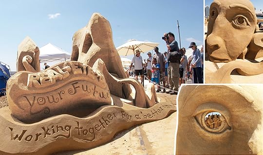 sand sculpting