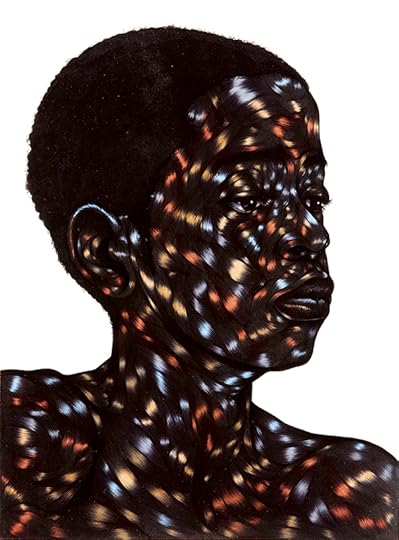 Toyin Ojih Odutola, Above all else make it look effortless, 2012. Pen ink, marker, and varnish on paper. © the artist and courtesy Jack Shainman Gallery, New York